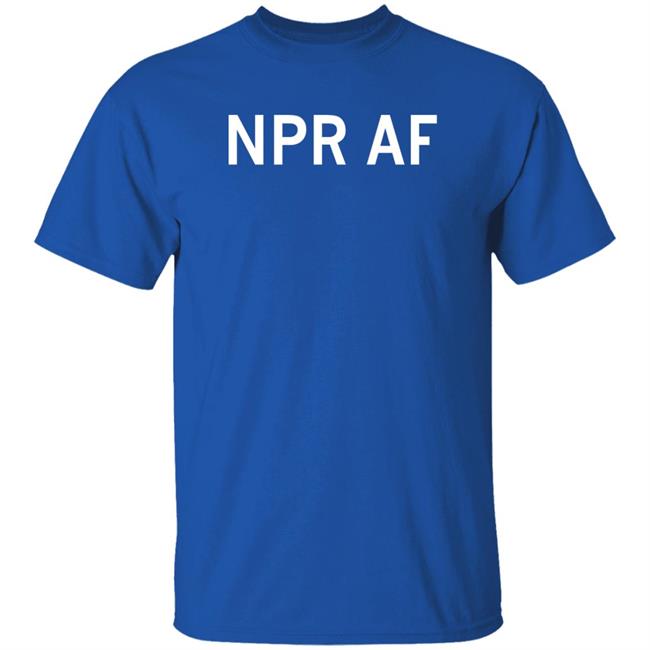 Raygunsite Merch Npr Af Shirt Tamara Keith National Public Radio AF Shirt