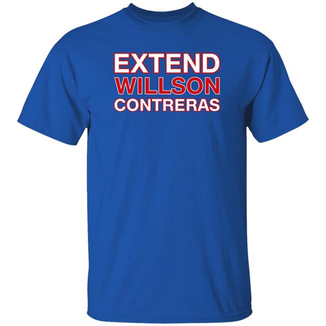 Extend Willson Contreras Shirt Obvious Shirts Store