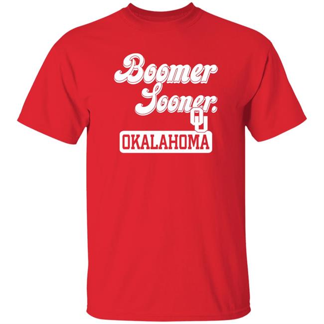 Boomer Sooner Okalahoma Shirt Shaay-Ultramaga