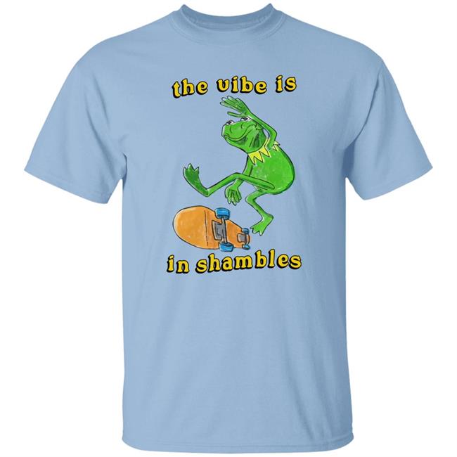 The Vibe Is In Shambles Hooded Sweatshirt Chaos Hole
