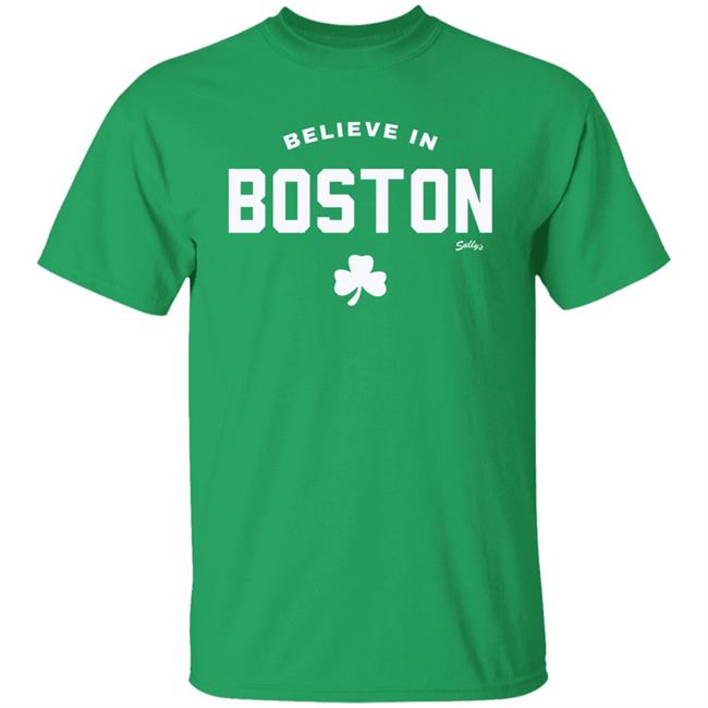 Believe In Boston Shirt Sully's Brand Trevor Story Red Sox
