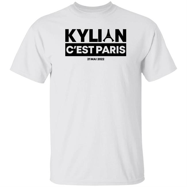 Paris Saint Germain Merch Kylian C'est Paris Shirt