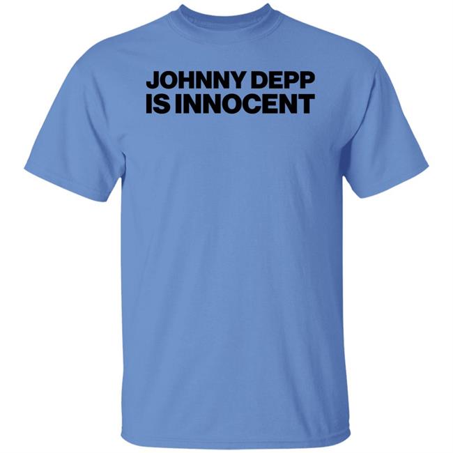 Kari Nautique Johnny Depp Is Innocent Shirt Andy Signore