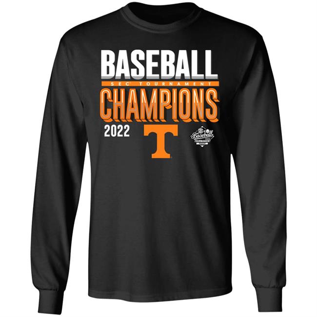 Baseball Sec Tournament Champions 2022 Shirt Tennessee Volunteers 2022 Shirt