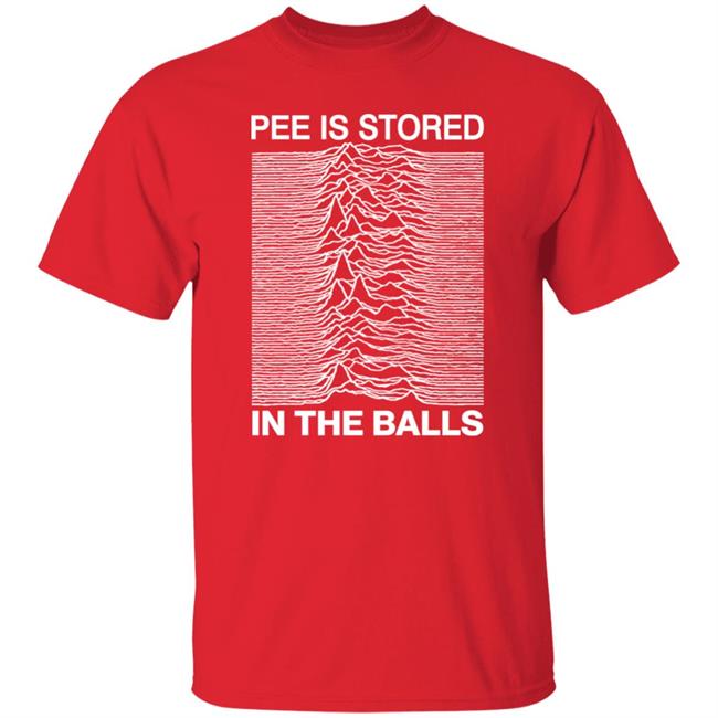 Pee Is Stored In The Balls Shirt Joy Division Shirts That Go Hard