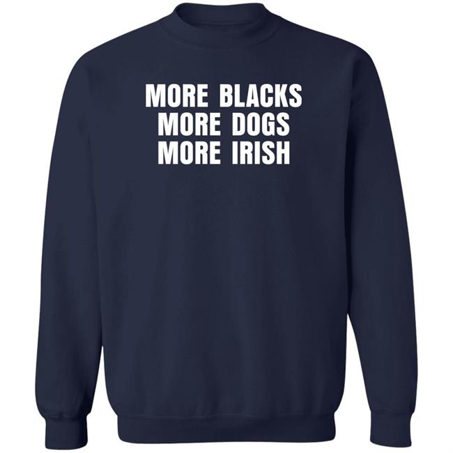 More Black More Dogs More Irish Shirt Loki De Búrca BrianDBourke