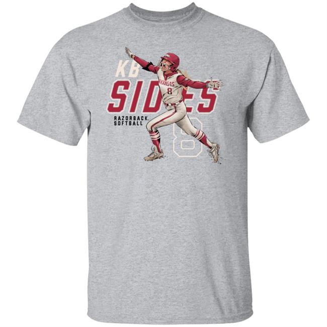 B-Unlimited Merch Kb Sides Slugger T Shirt 2022 Razorback Softball