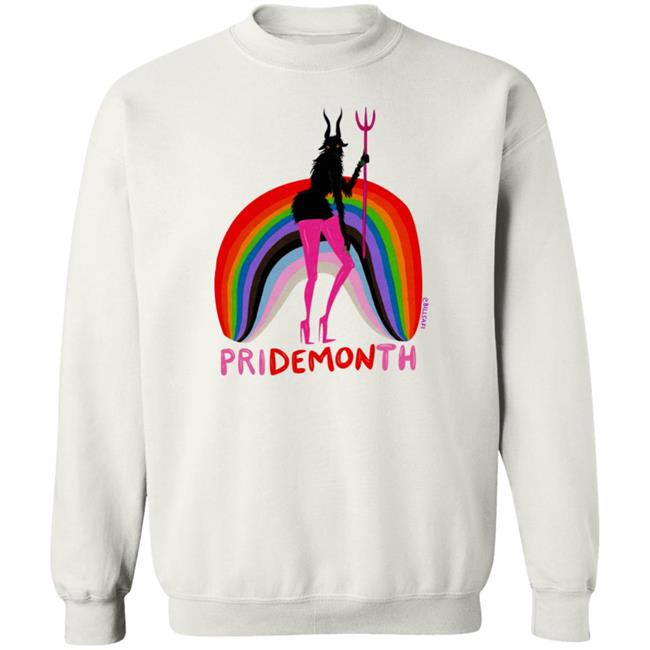 Bill Crisafi Store Pride Month Proud Bitch Fine Art Print Shirt