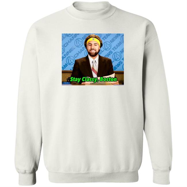 Stay Classy Boston Shirt Klay Thompson Tony Clements Klay Thompson Stay Classy Boston Shirt Tony Clements