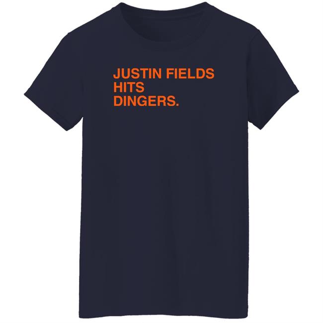 Justin Fields Hits Dingers Shirt Obvious Shirts Store