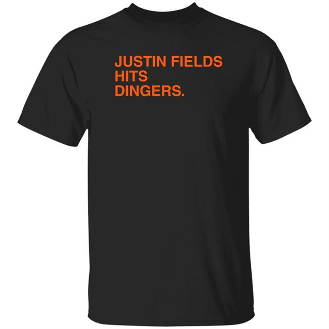 Obvious Shirts Store Justin Fields Hits Dingers Shirt Obvious Shirts Store Justin Fields Hits Dingers Shirt