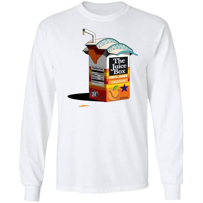 Samuel The Juice Box Orange Shirt