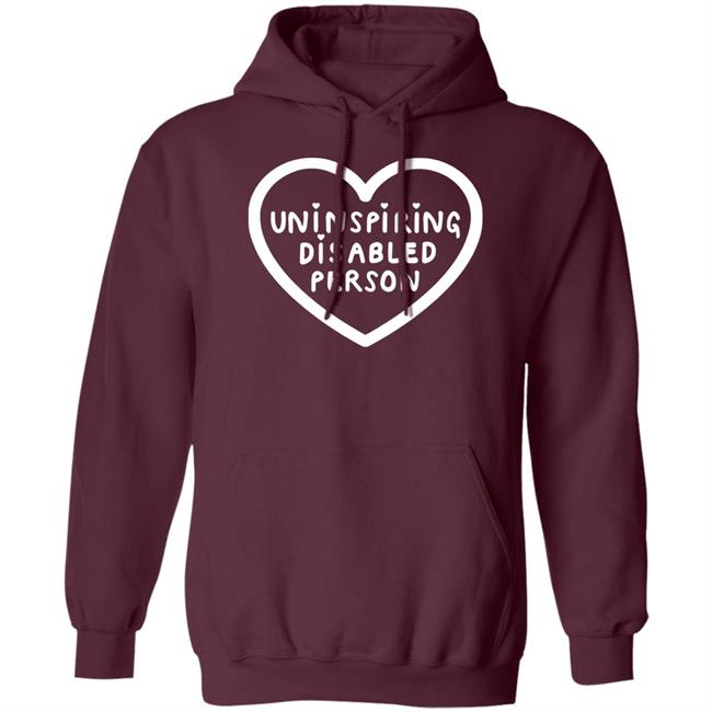 Uninspiring Disabled Person Shirt Disabled Eliza Disabled Eliza Uninspiring Disabled Person Shirt