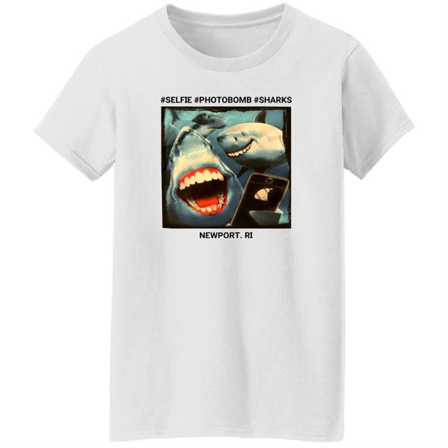 Selfie Photobomb Sharks Newport Shirt Myownnovember Myownnovember Selfie Photobomb Sharks Newport Shirt