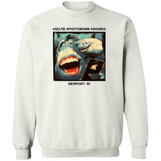Selfie Photobomb Sharks Newport Shirt Myownnovember Myownnovember Selfie Photobomb Sharks Newport Shirt
