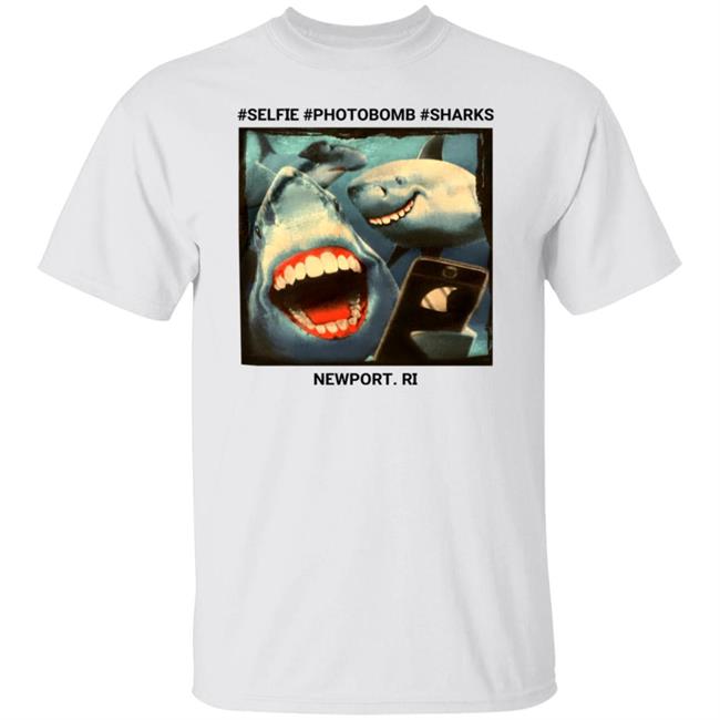 Selfie Photobomb Sharks Newport Shirt Myownnovember Myownnovember Selfie Photobomb Sharks Newport Shirt