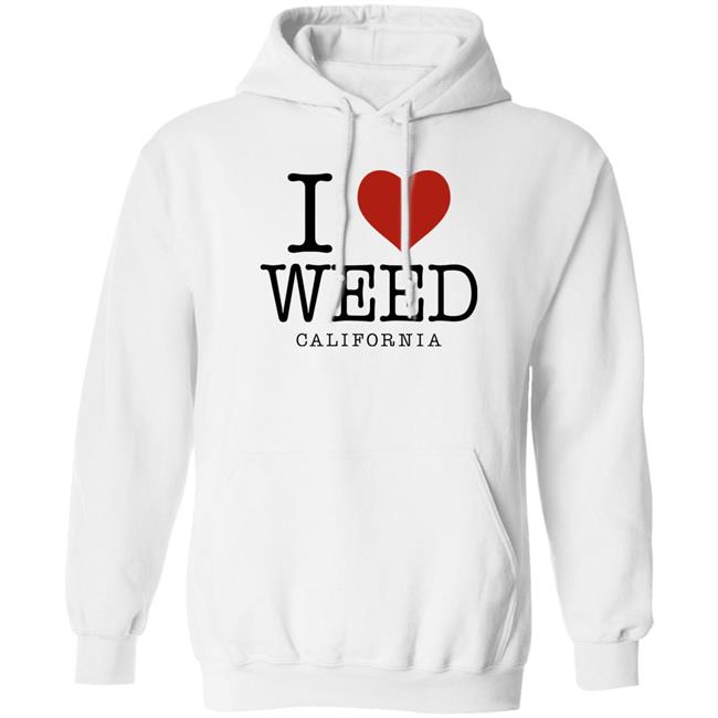 I Love Weed California Shirt Svdden Death Riley