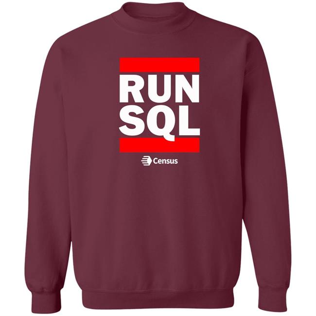 Run Sql Shirt Census Store Census Store Run Sql Shirt