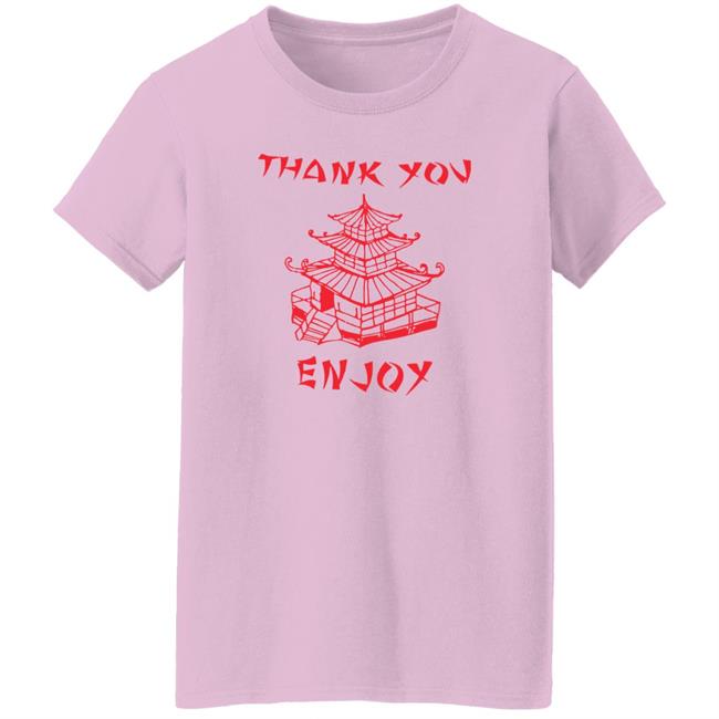 Fashionnova Store Cinddyrella Thank You Enjoy Chinese Shirt Thank You Enjoy Chinese Shirt Fashionnova Store Cinddyrella