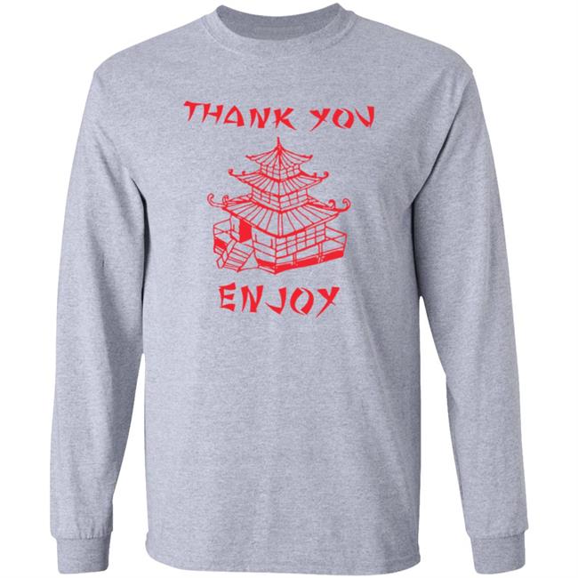 Fashionnova Store Cinddyrella Thank You Enjoy Chinese Shirt Fashionnova Store Thank You Enjoy Chinese Shirt Cinddyrella