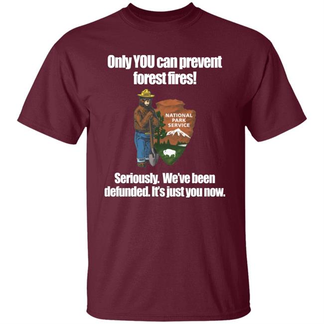 Only You Can Prevent Forest Fires Shirt Smokey Bear Defunded Only You Can Prevent T-Shirt Bring Me Tacos Store Bring Me Tacos Store Only You Can Prevent Forest Fires Shirt Smokey Bear Defunded Only You Can Prevent T-Shirt