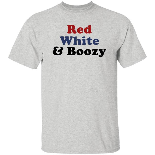 Red White And Booze Shirt Gisele Barreto Fetterman