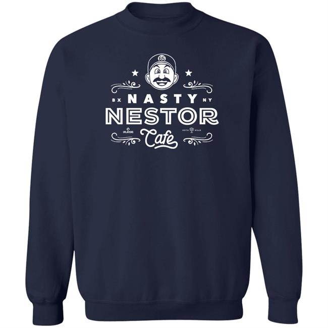 Roto Wear Merch Nestor Cortes Nasty Nestor Cafe Shirt