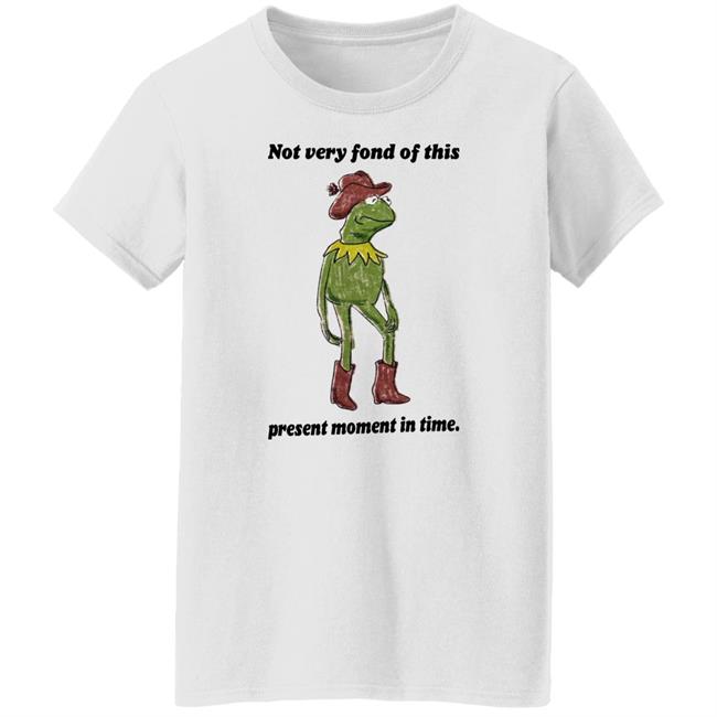 Not Very Fond Of This Present Moment In Time Shirt Scarlet Petalsfordraco