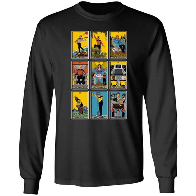 Jim The Next Generation Tarot Spread Shirt Jimllpaintit