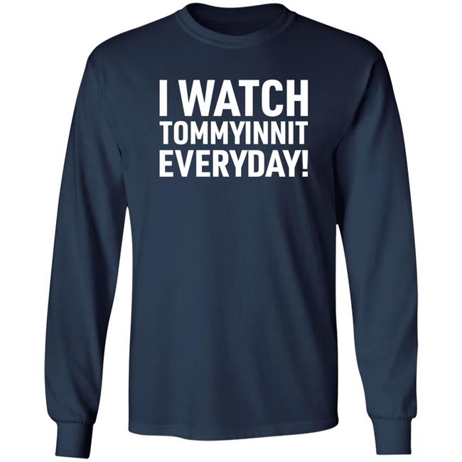 I Watch Tommyinnit Everyday Shirt Cole/Cub Bffgc 8 Months