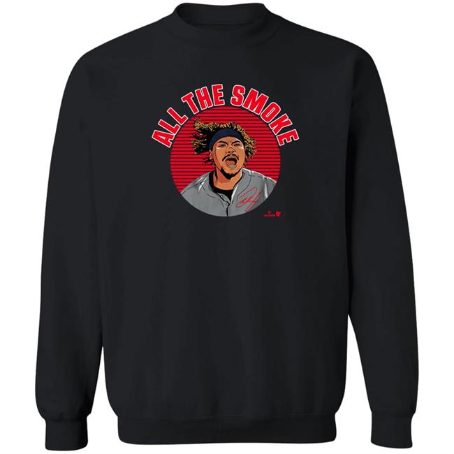 Josh Naylor All The Smoke Shirt Bally Sports Cleveland Breakingt Store