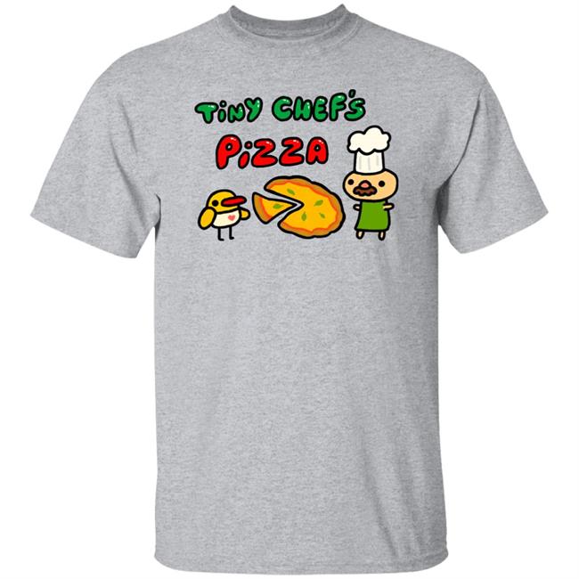 Tiny Chef's Pizza Shirt Grebcomics Store