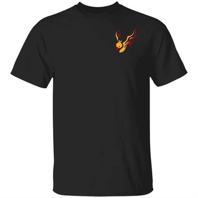 Quackity Merch Red Phoenix Duck Hoodie