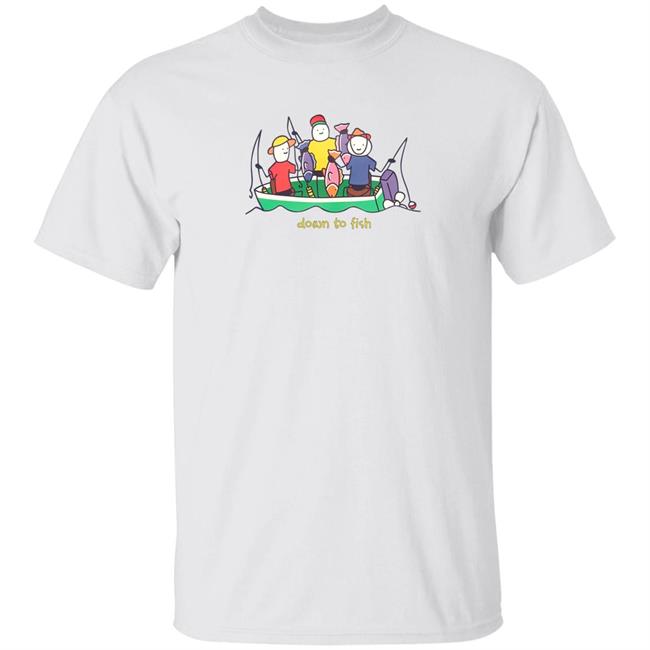 SuperMegaMart merch Life Is Fish shirt