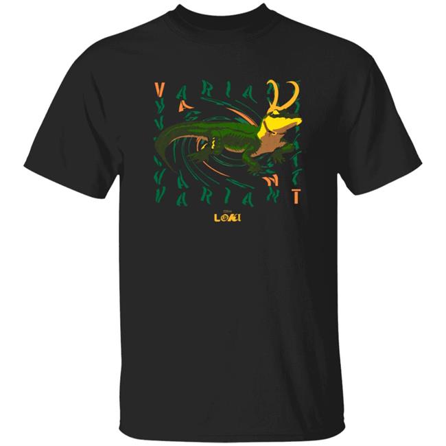 Shop Marvel Alligator Loki Merch Alligator Loki Variant T-Shirt