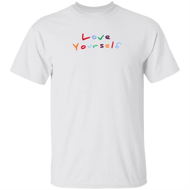 Urban Outfitters Store Love Yourself Embroidered Shirt
