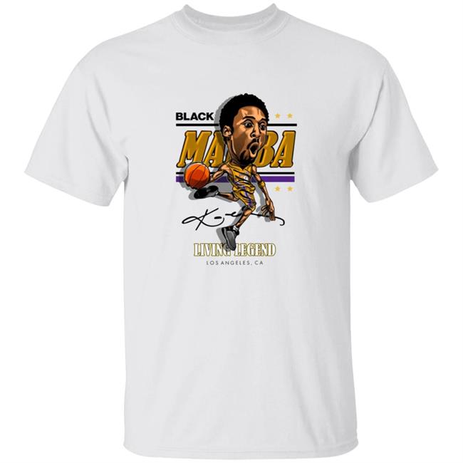 Black Mamba Kobe Living Legend Los Angeles Ca Shirt