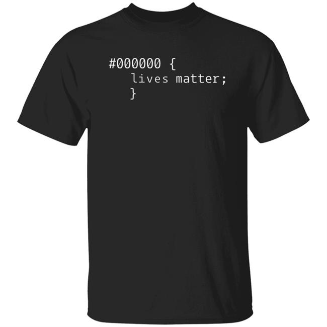 CSS Black Lives Matter Shirt