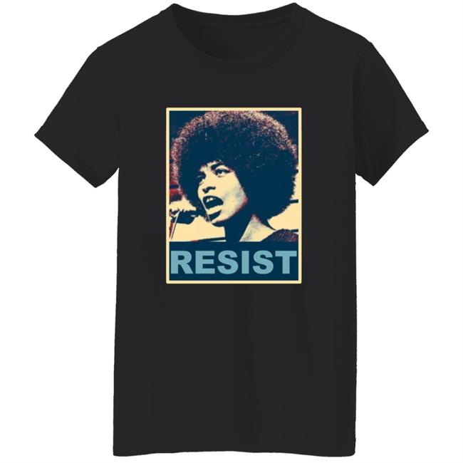 Angela Davis Resist Shirt Angela Davis Resist Shirt