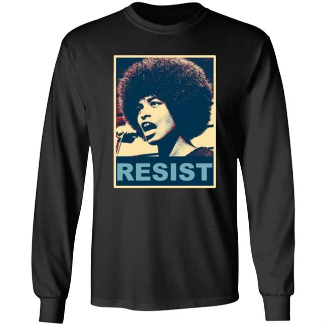 Angela Davis Resist Shirt Angela Davis Resist Shirt