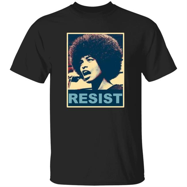 Angela Davis Resist Shirt