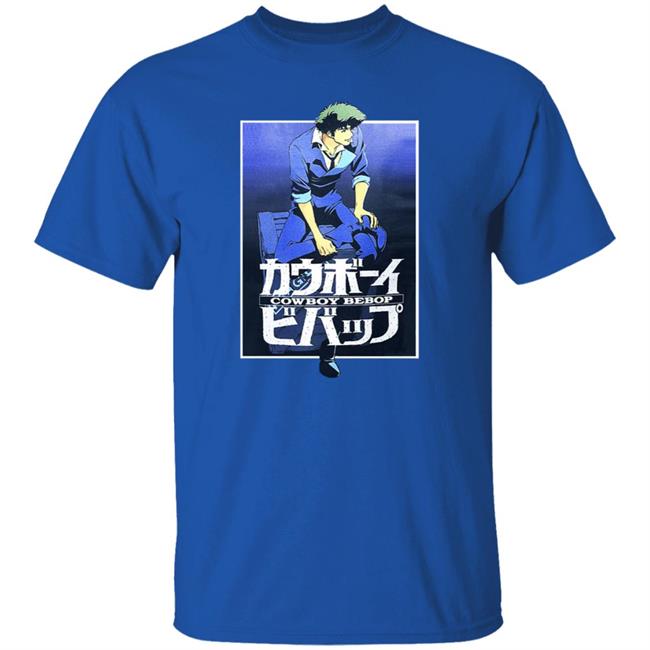 Cowboy Bebop Spike Black T-Shirt