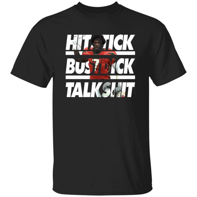Al Blades Jr Hitstick Bustdick Talkshit T-Shirt