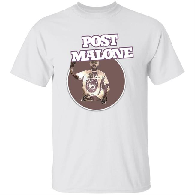 Tyler Childers Wearing A Post Malone Shirt