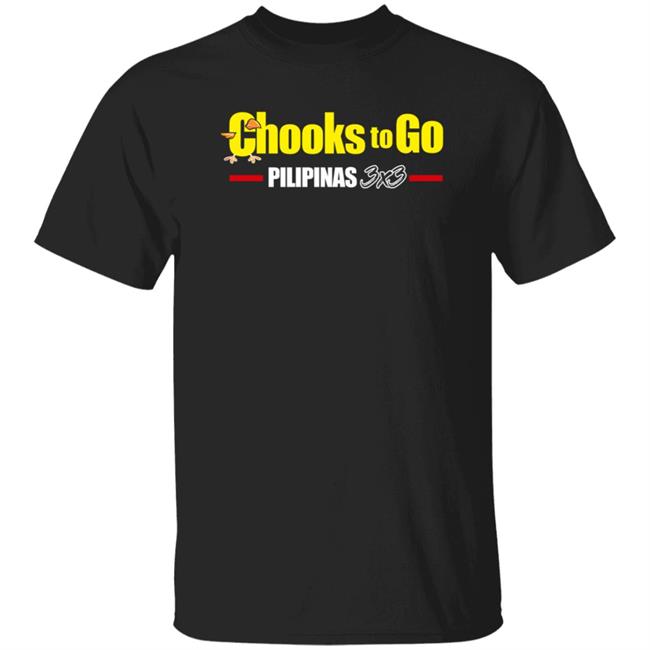 Manny Pacquiao Shirt Chooks To Go Pilipinas 3X3 Shirt