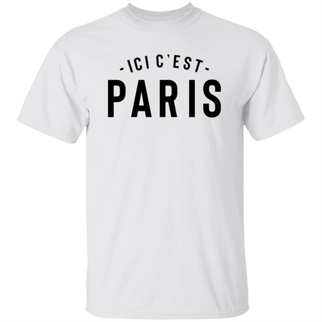 Messi Psg Shirt Lionel Messi Ici C'est Paris Shirt Lionel Messi Arrives In Paris Shirt
