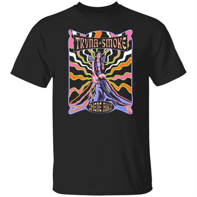 Jhene Aiko Merch Tryna Smoke Vintage T-Shirt