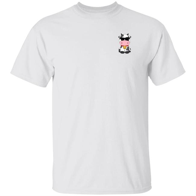 Gardens Merch Fg Moo Embroidered Cow Shirt