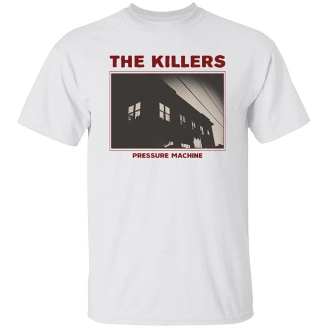 The Killers Music Merch Store Pressure Machine Photo Shirt