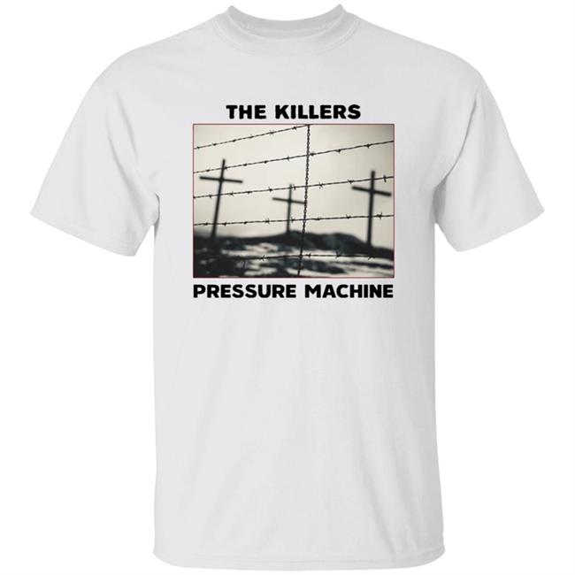 The Killers Music Merch Store Pressure Machine Hoodie